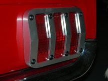 Billet tail light cover.
